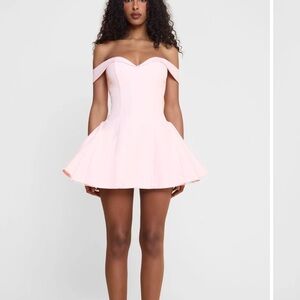 LEAU Babydoll Corset Mini Dress M